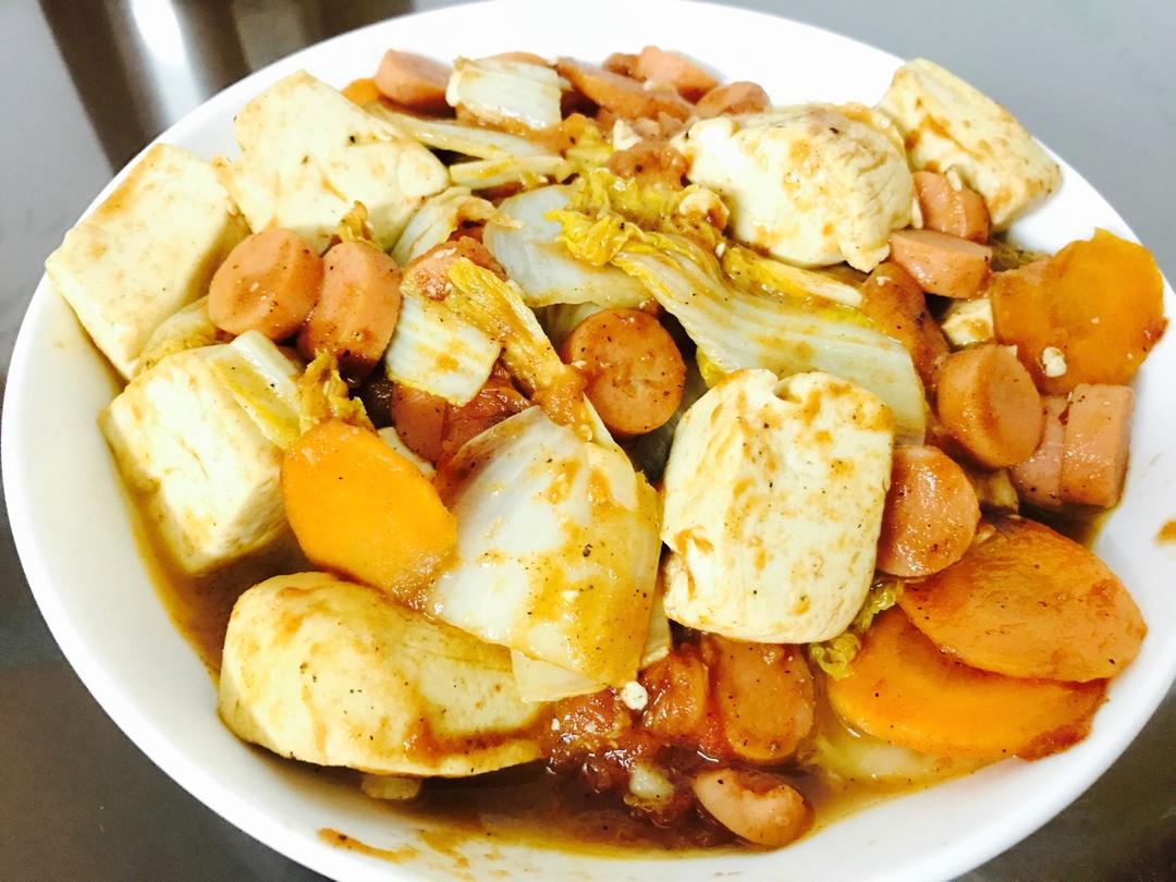 番茄豆腐