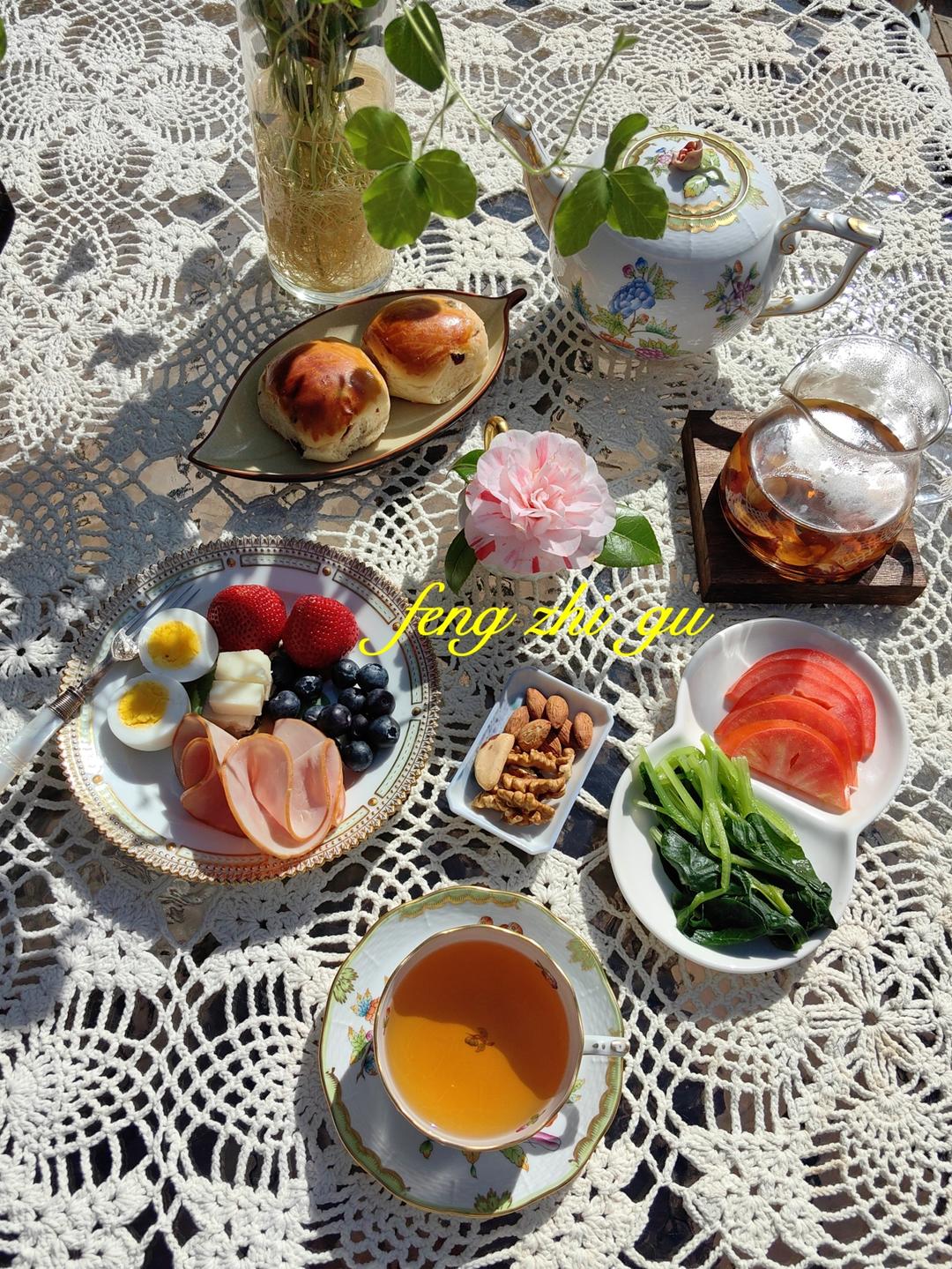 奶香杏仁小面包