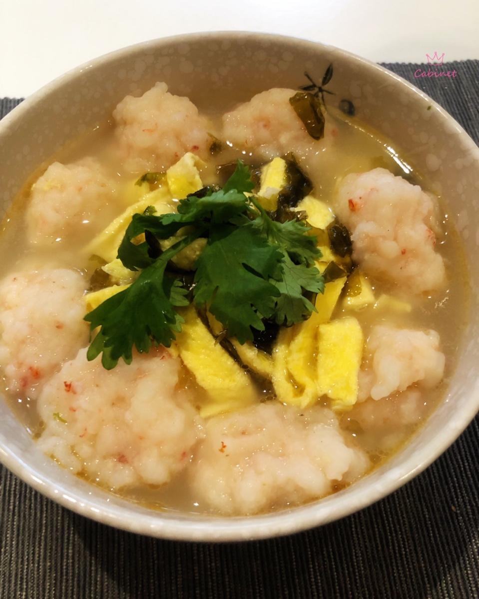 紫菜虾滑汤