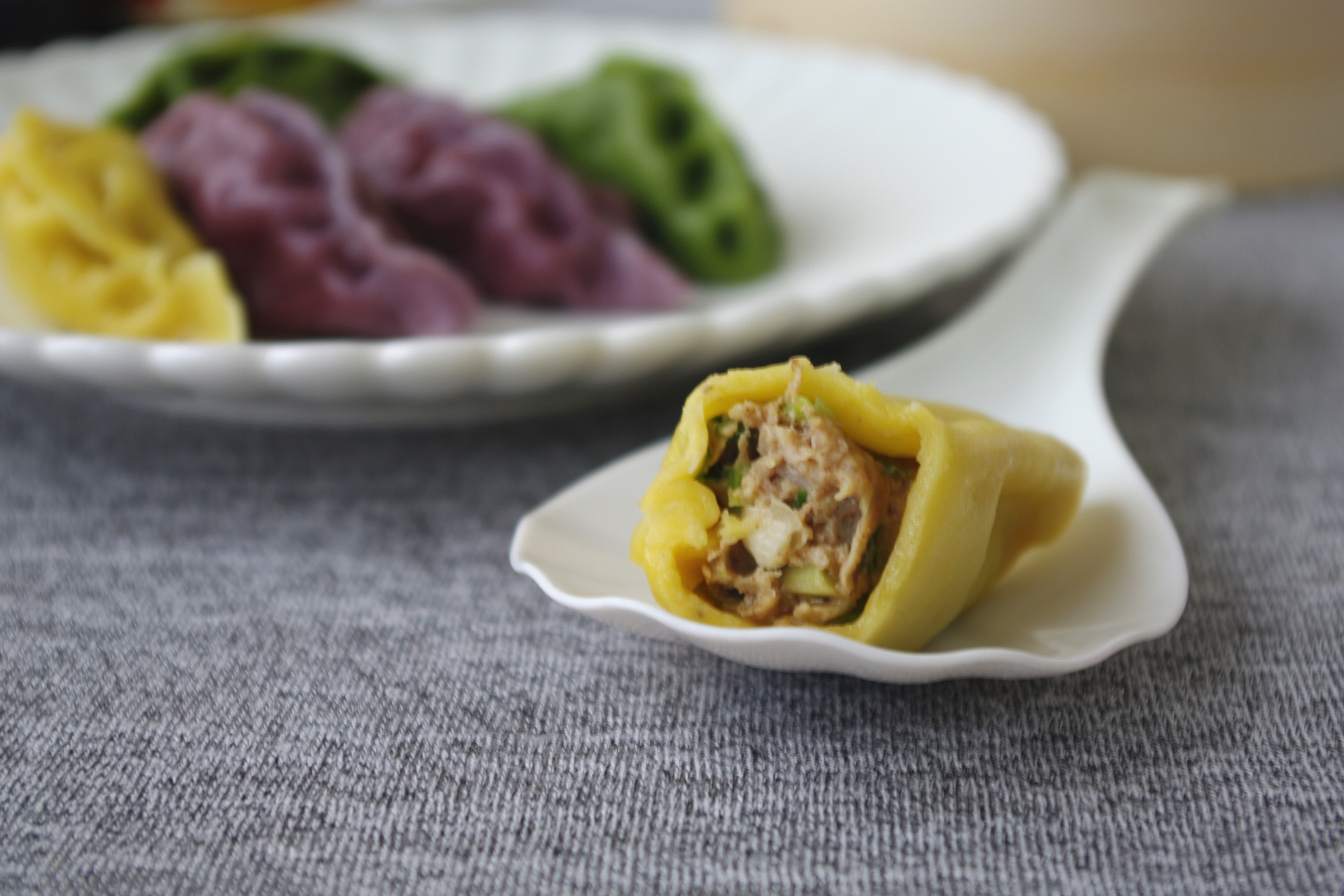 彩色饺子——味达美版的做法
