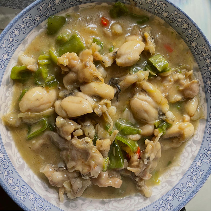 自制“哈灵”牛蛙浇头