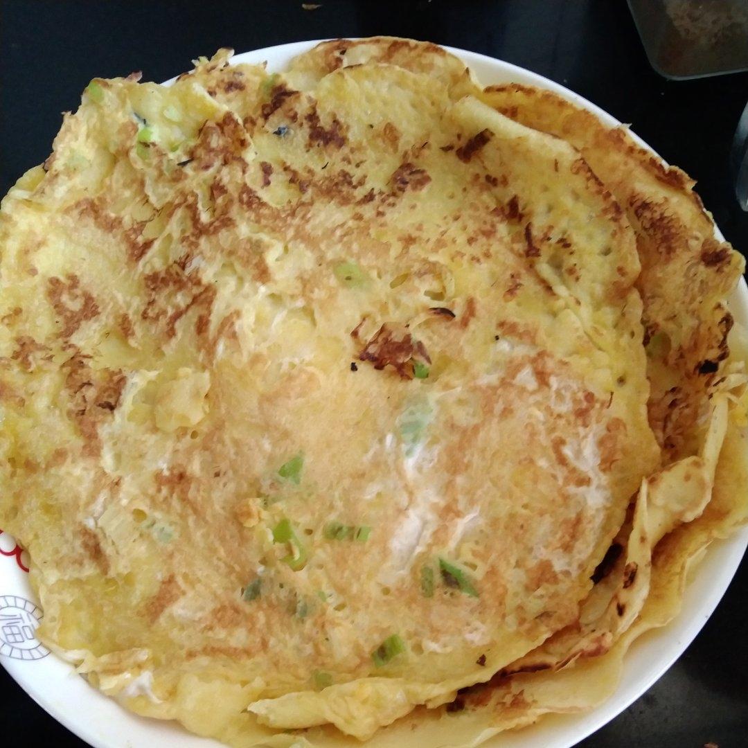 超软筋道的鸡蛋软饼