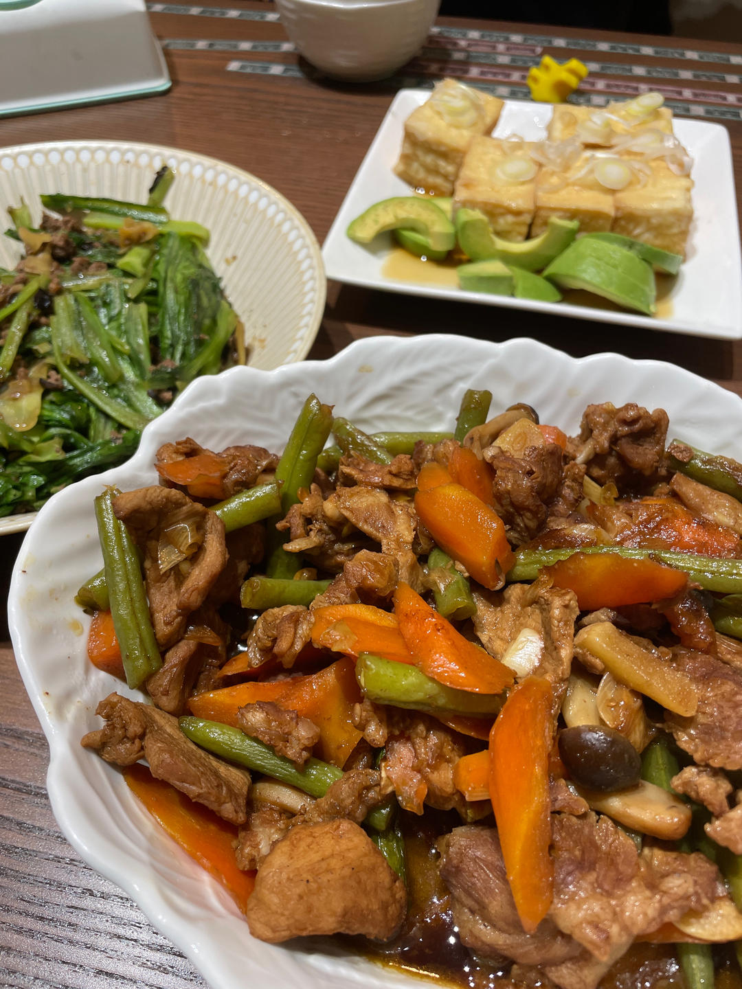 豆角焖面