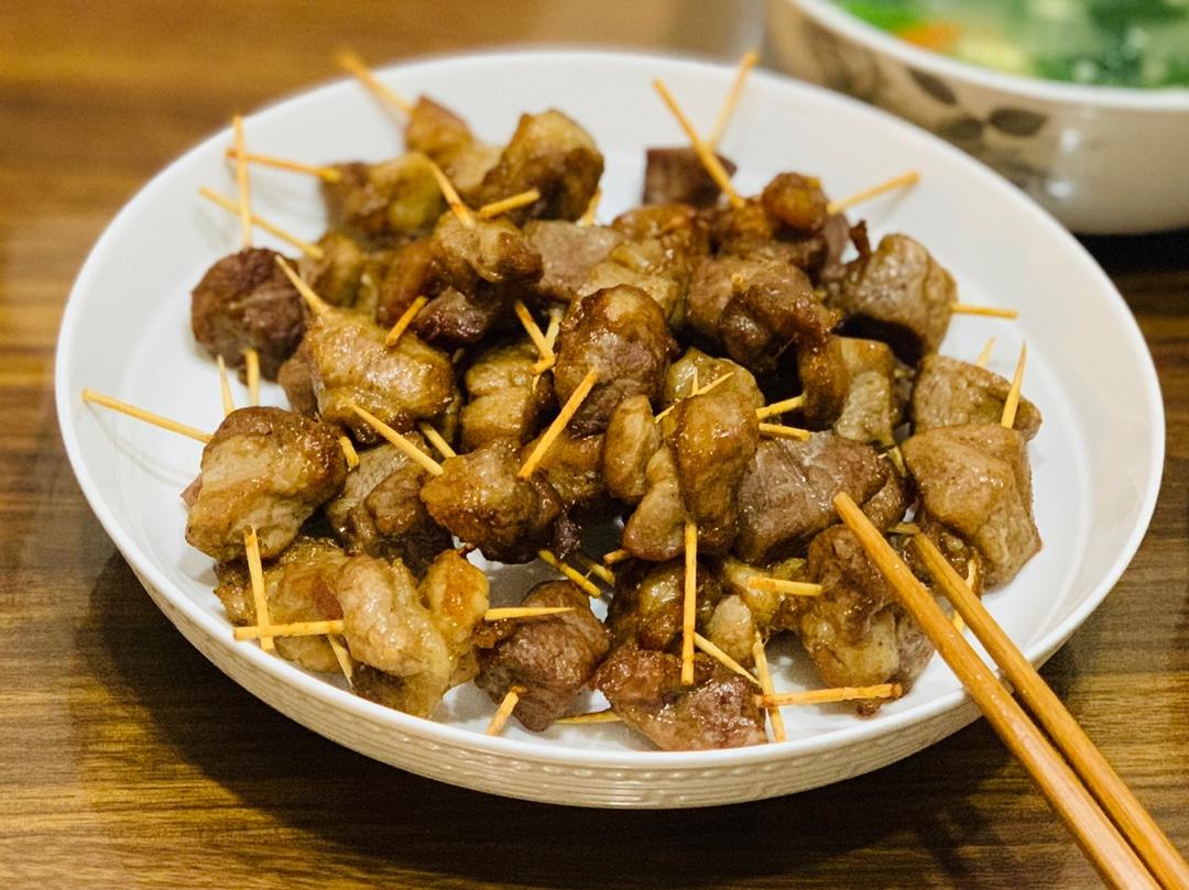 牙签羊肉 Roast Lamb Hor d'oeuvre