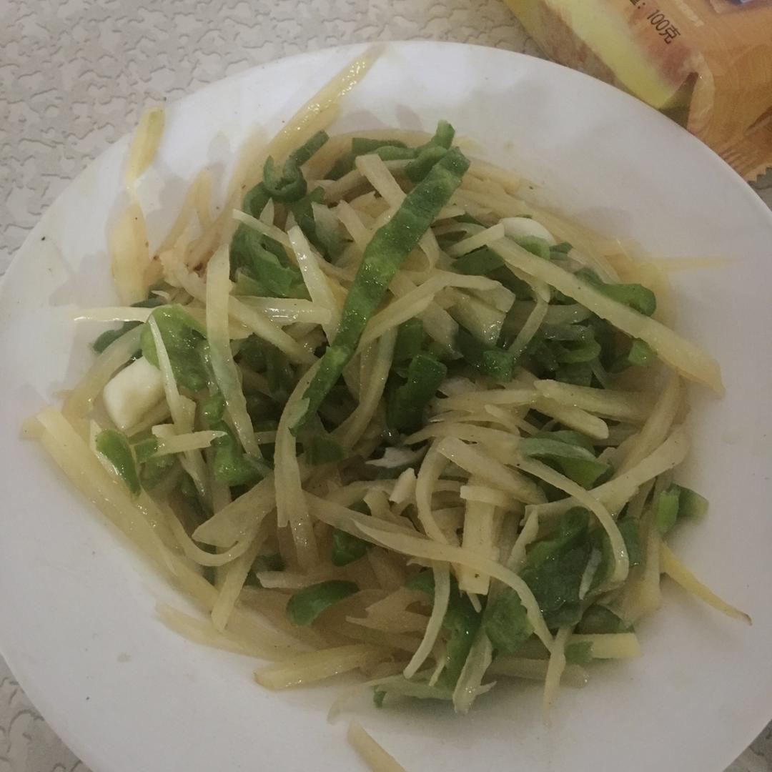 青椒土豆丝