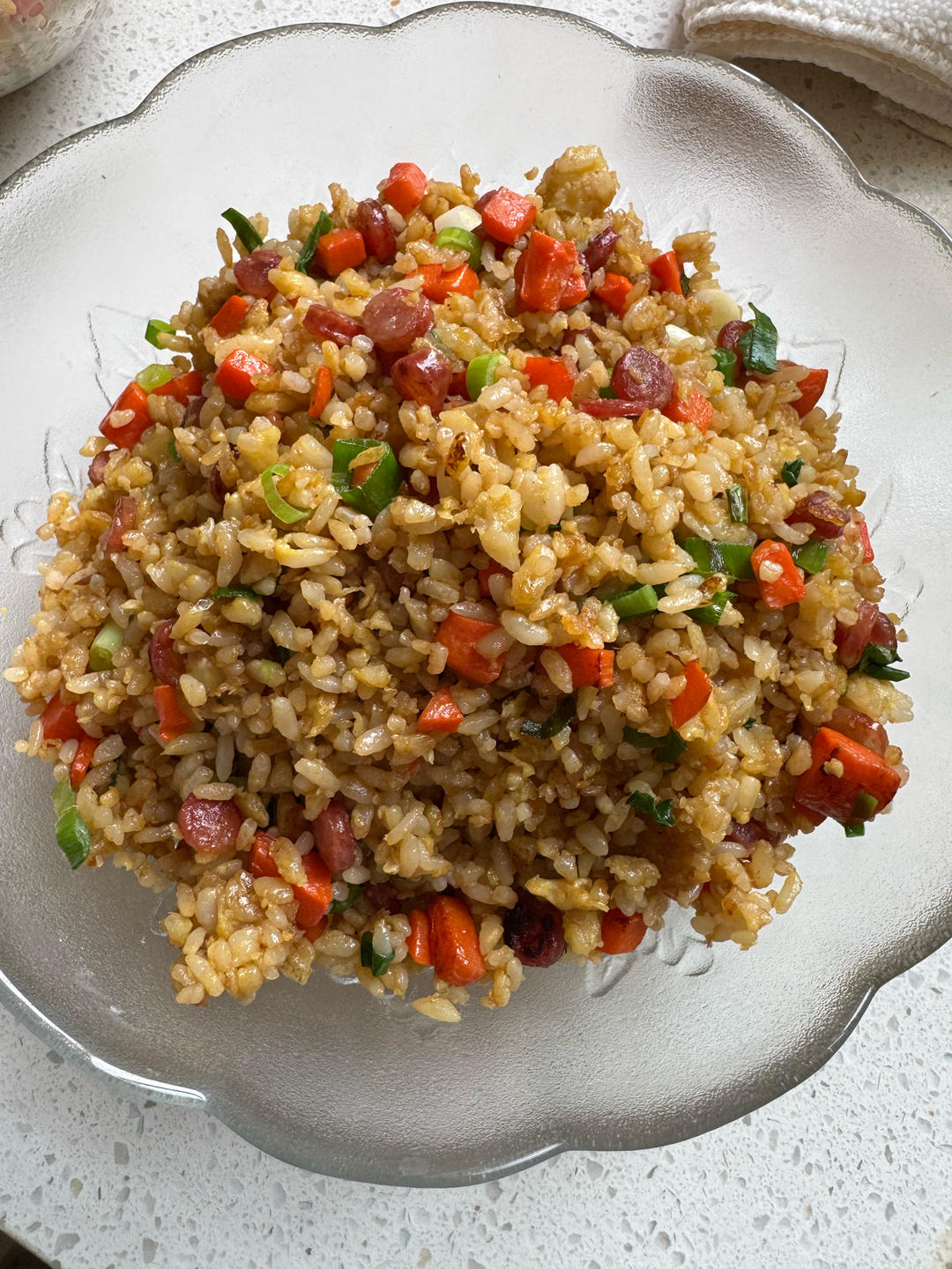 炒米饭蛋炒饭二十分钟快手家常