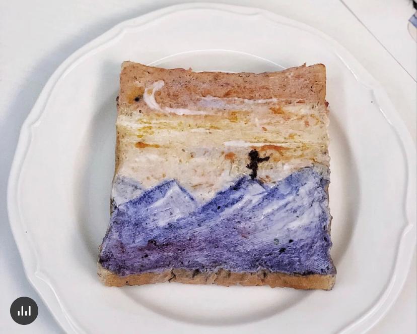 油画吐司-小王子与玫瑰花的做法 步骤5