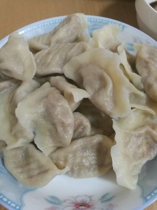 猪肉白菜大馅儿饺子