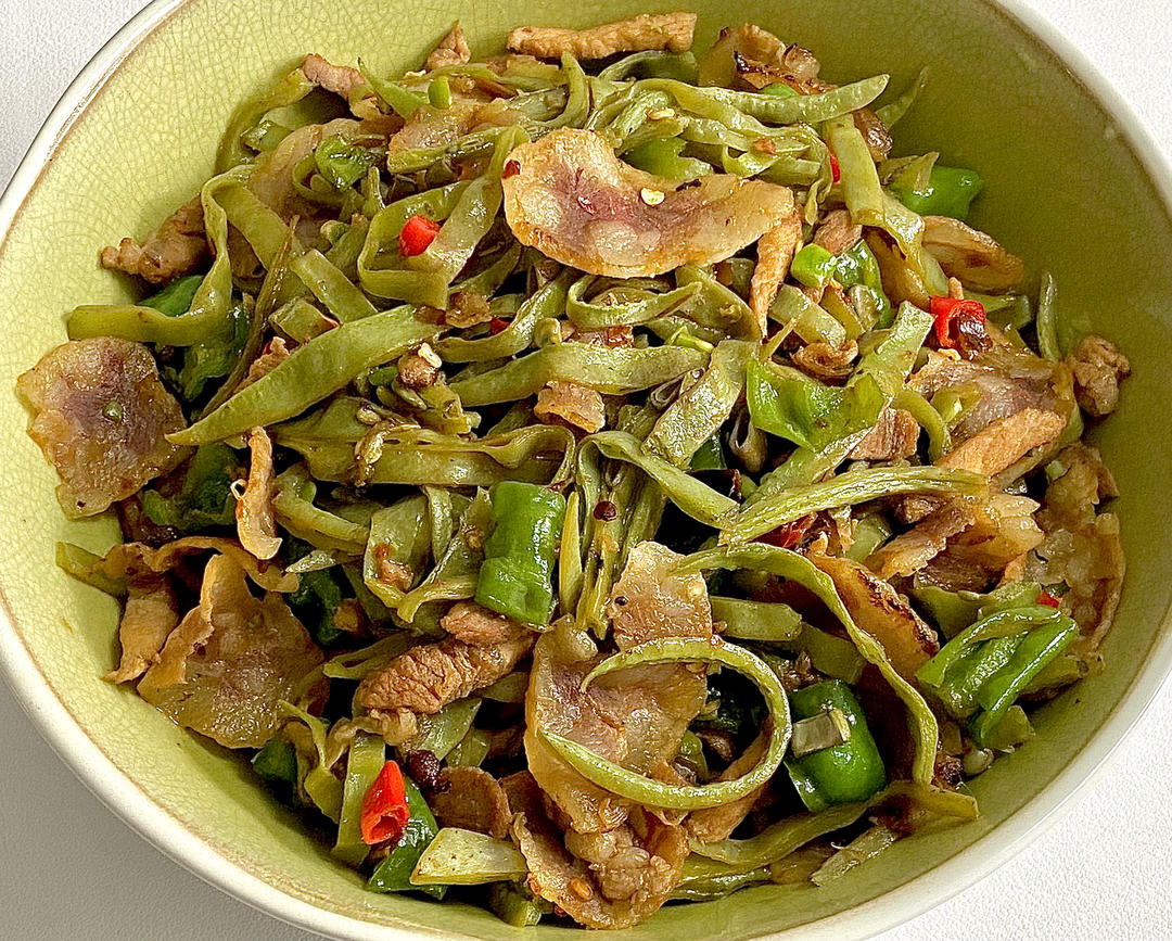 扁豆这样炒好吃