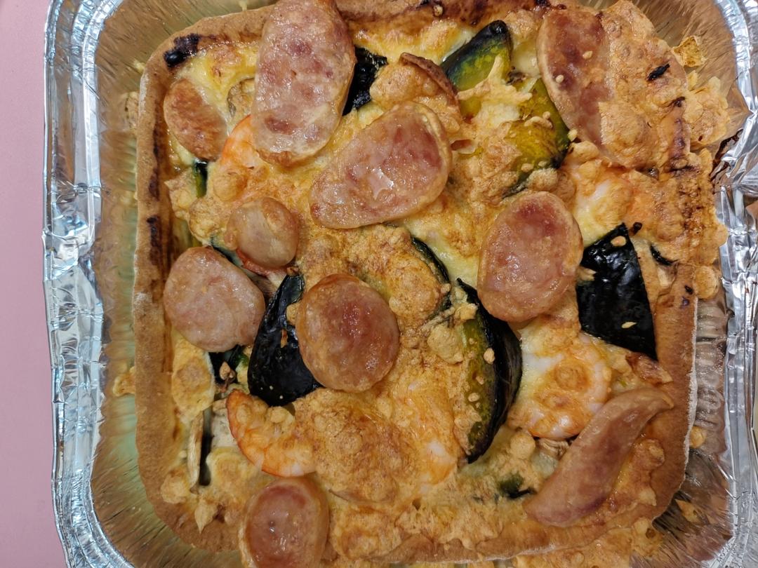 自制披萨·披萨胚（无油无糖｜任何面粉）无披萨盘也能做❗️