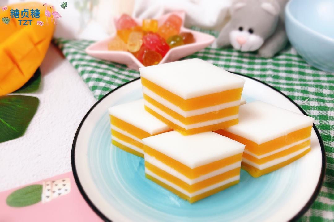凉爽一夏～芒果千层糕