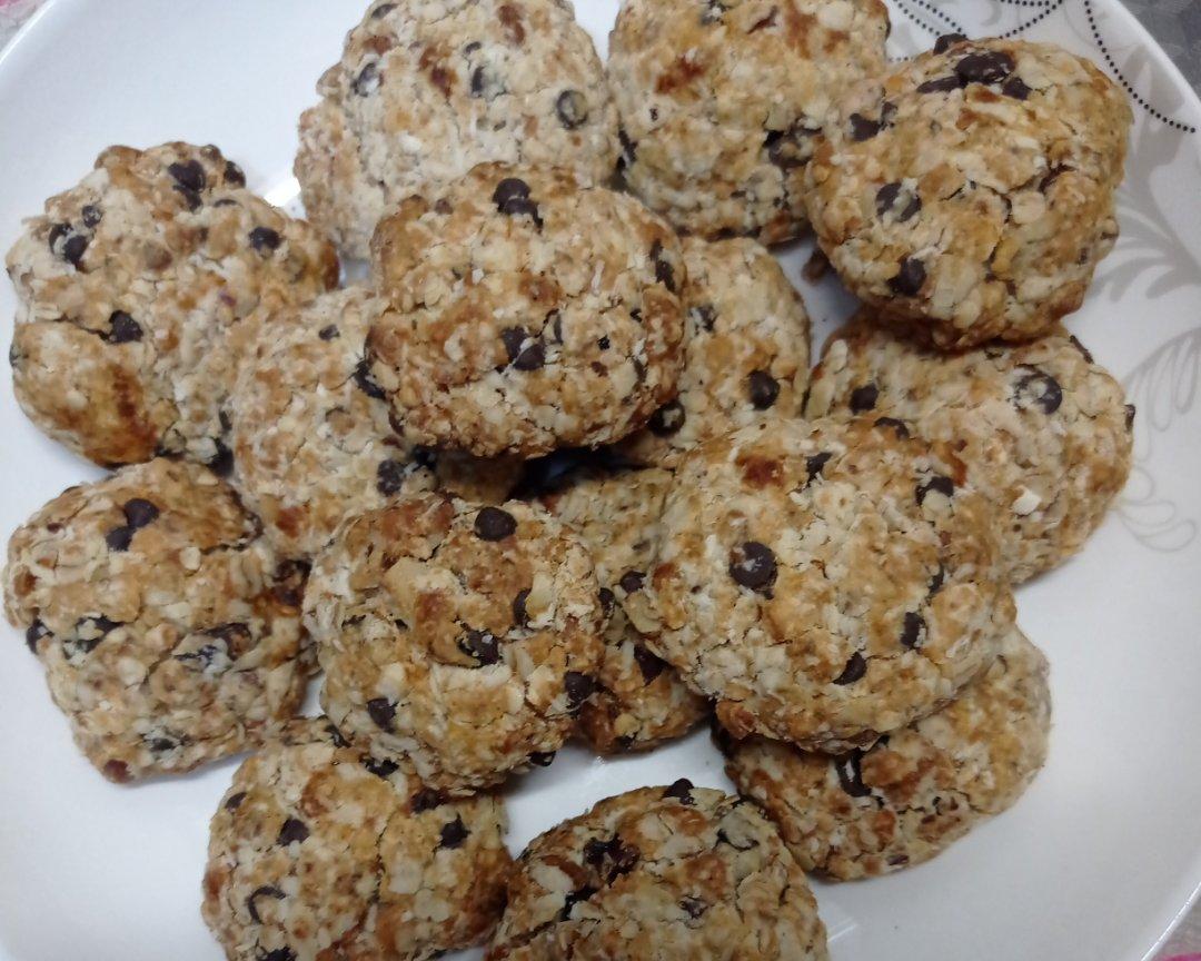 椰子燕麦饼干