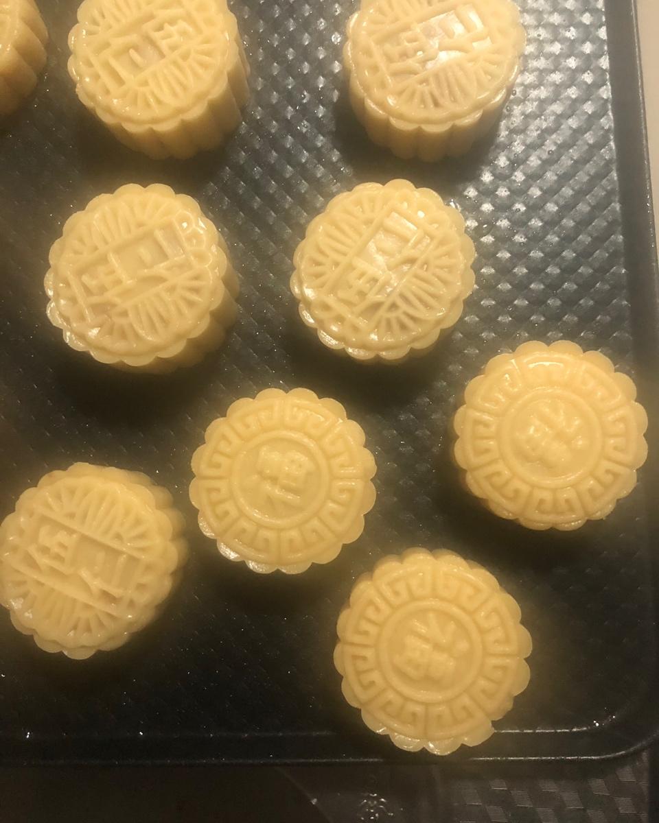五仁月饼～不用转化糖浆的版本