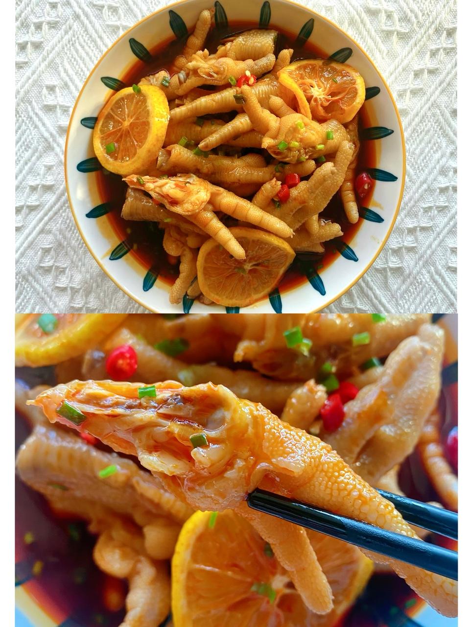 酸辣鸡爪的做法