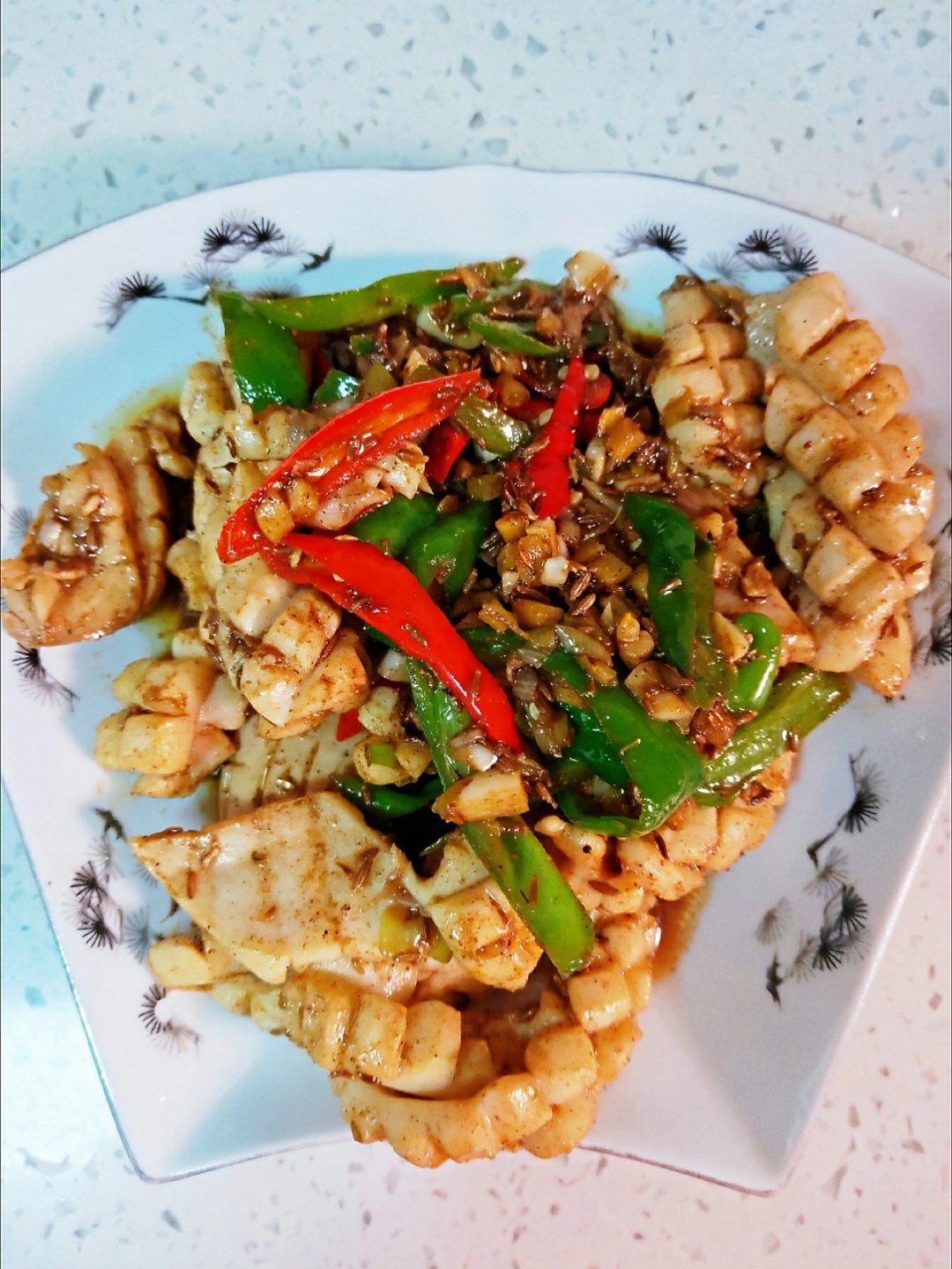 爆炒鱿鱼