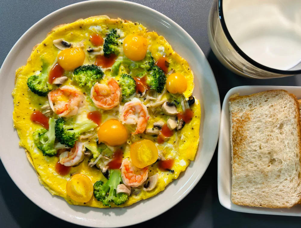 减脂女孩都去做‼️4款烘蛋早餐🍳快手好吃