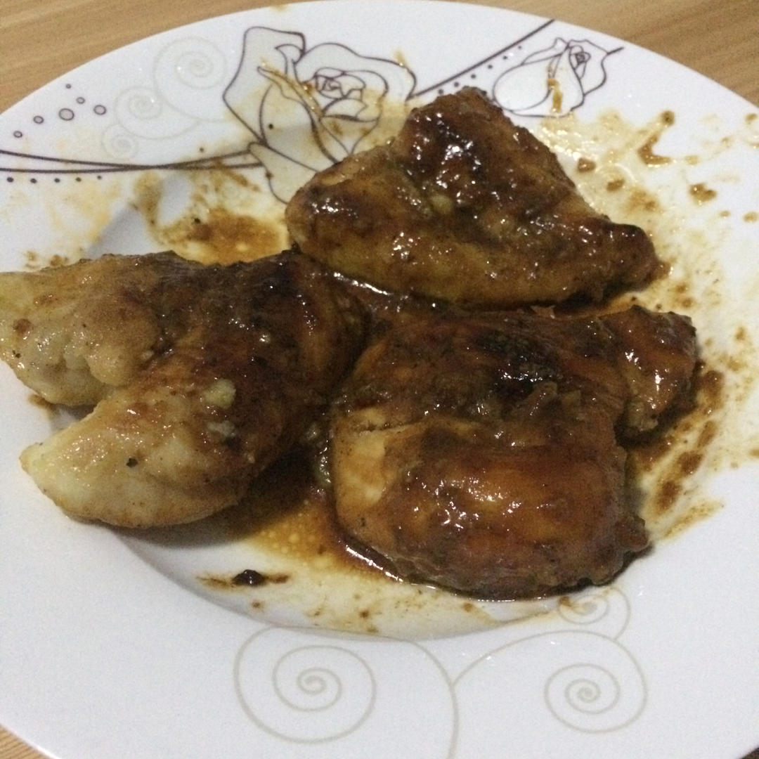 酷炫屌炸天好吃的煎鸡胸肉（香蒜蜂蜜煎鸡胸肉）