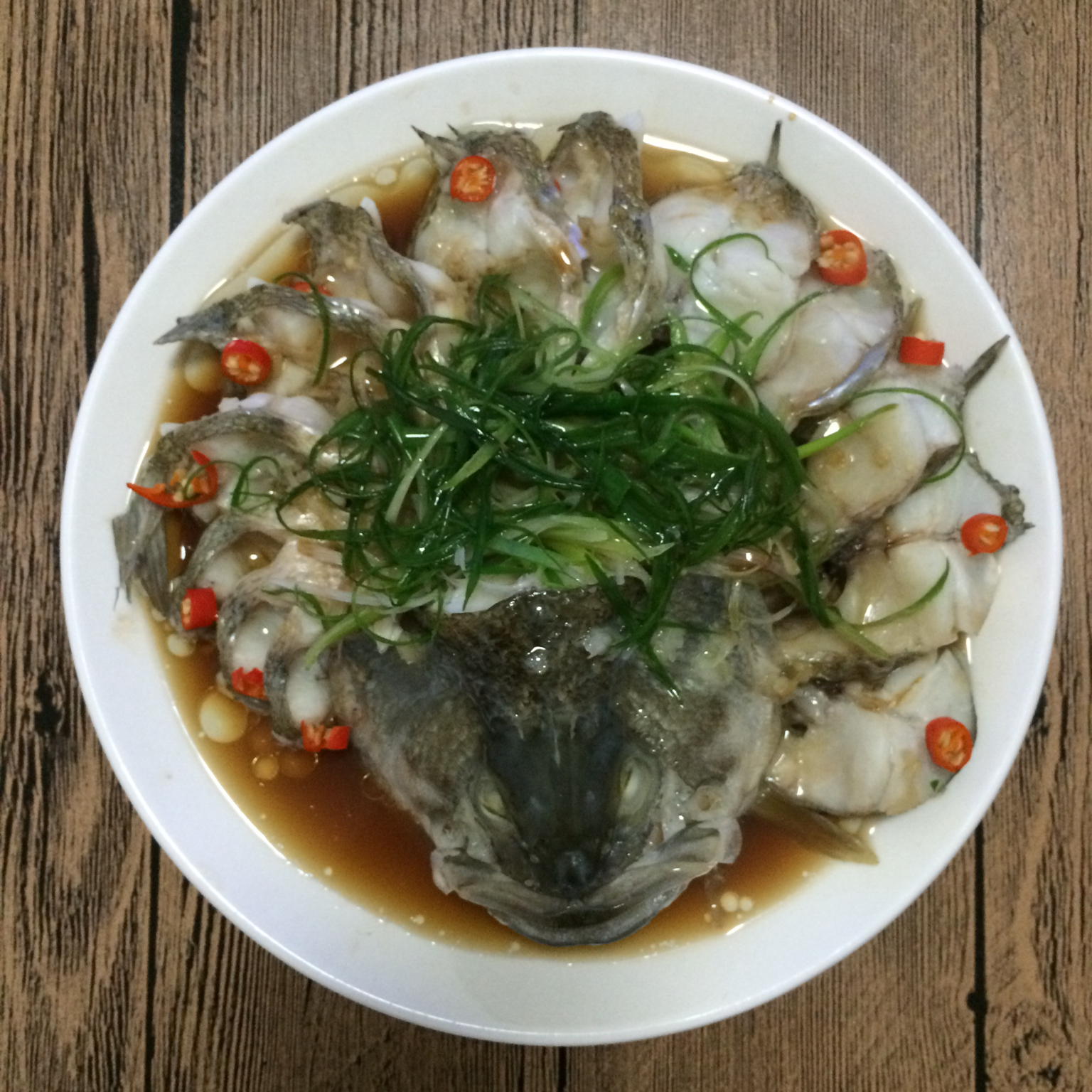 孔雀开屏蒸鱼