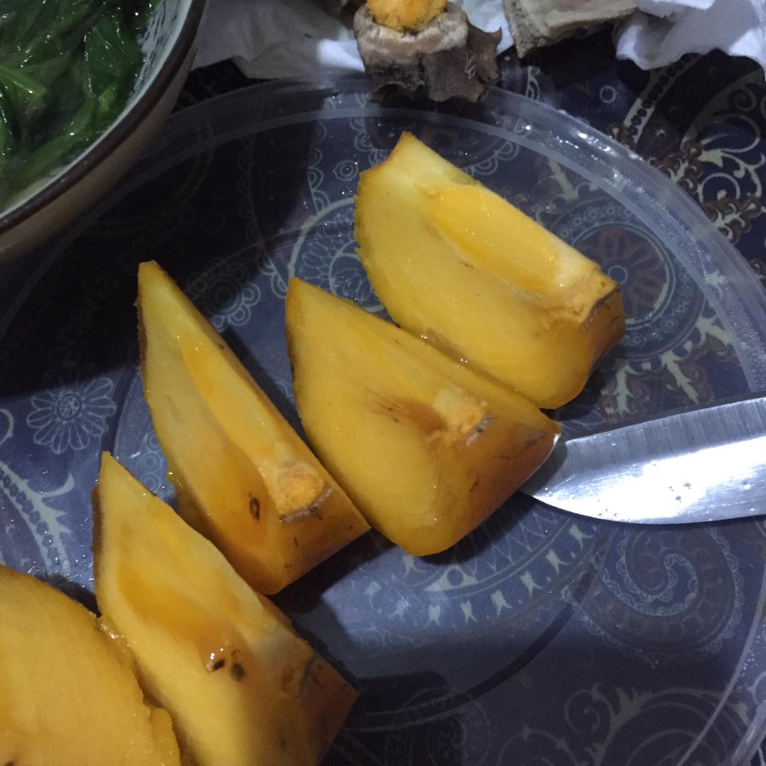 又脆又甜的柿子