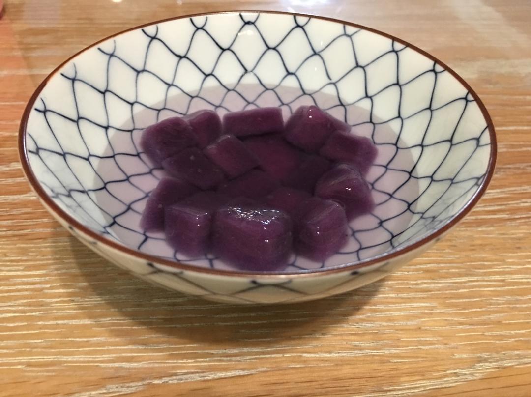 【视频】椰汁芋圆（芋头、红薯、紫薯圆）