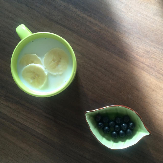 香蕉牛奶