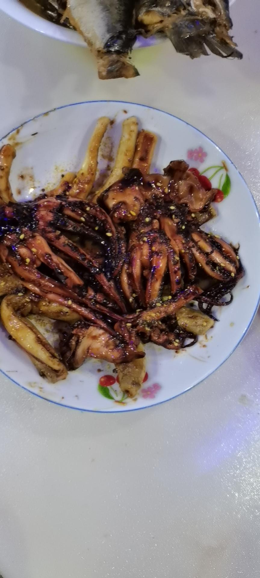 家庭版的铁板鱿鱼