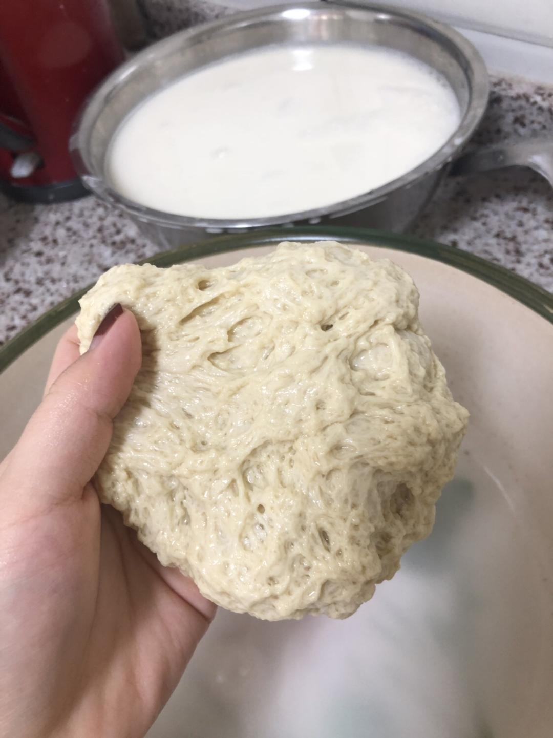 纯奶手撕吐司的做法 步骤1