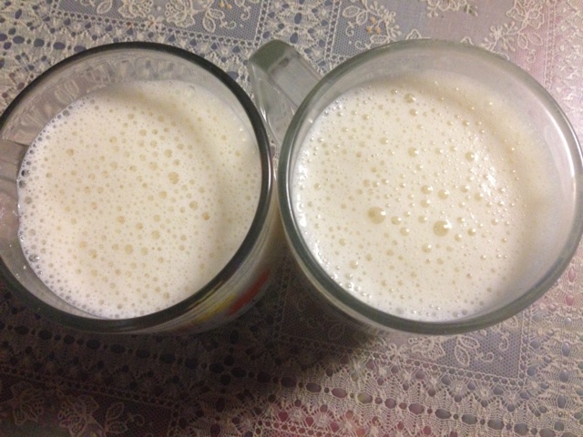 香蕉牛奶