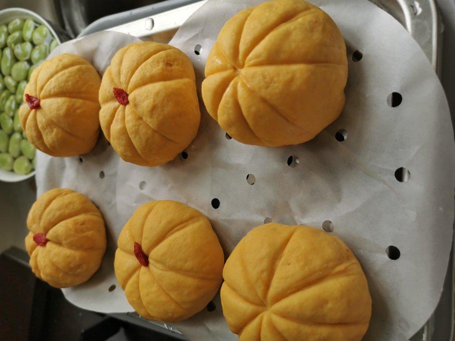 南瓜豆沙包【5月北鼎蒸炖锅食谱】