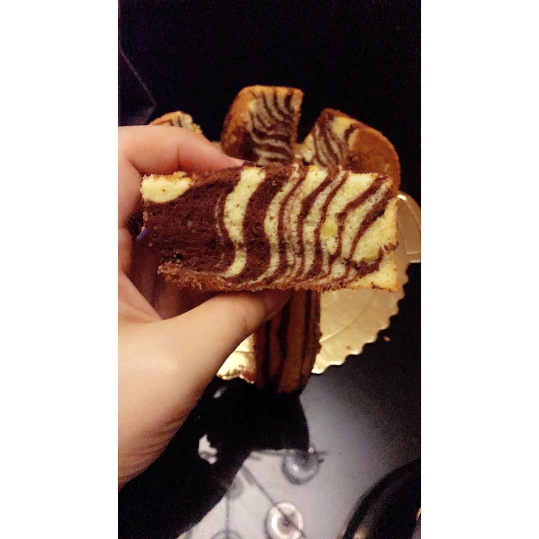 斑马纹酸奶蛋糕