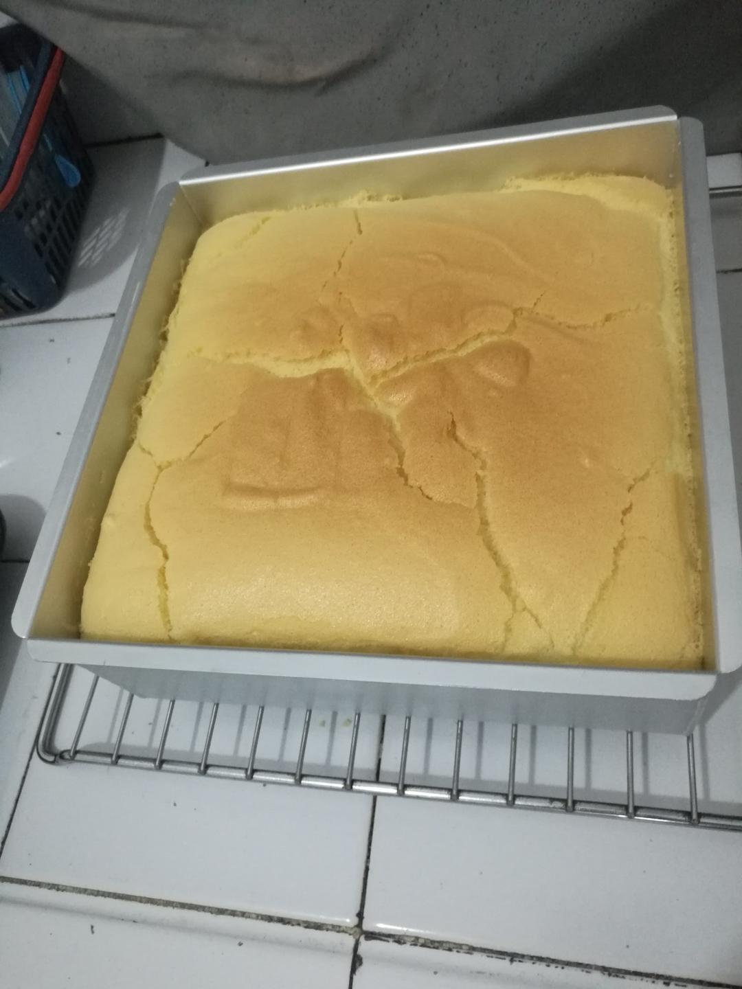 超详细8寸戚风蛋糕