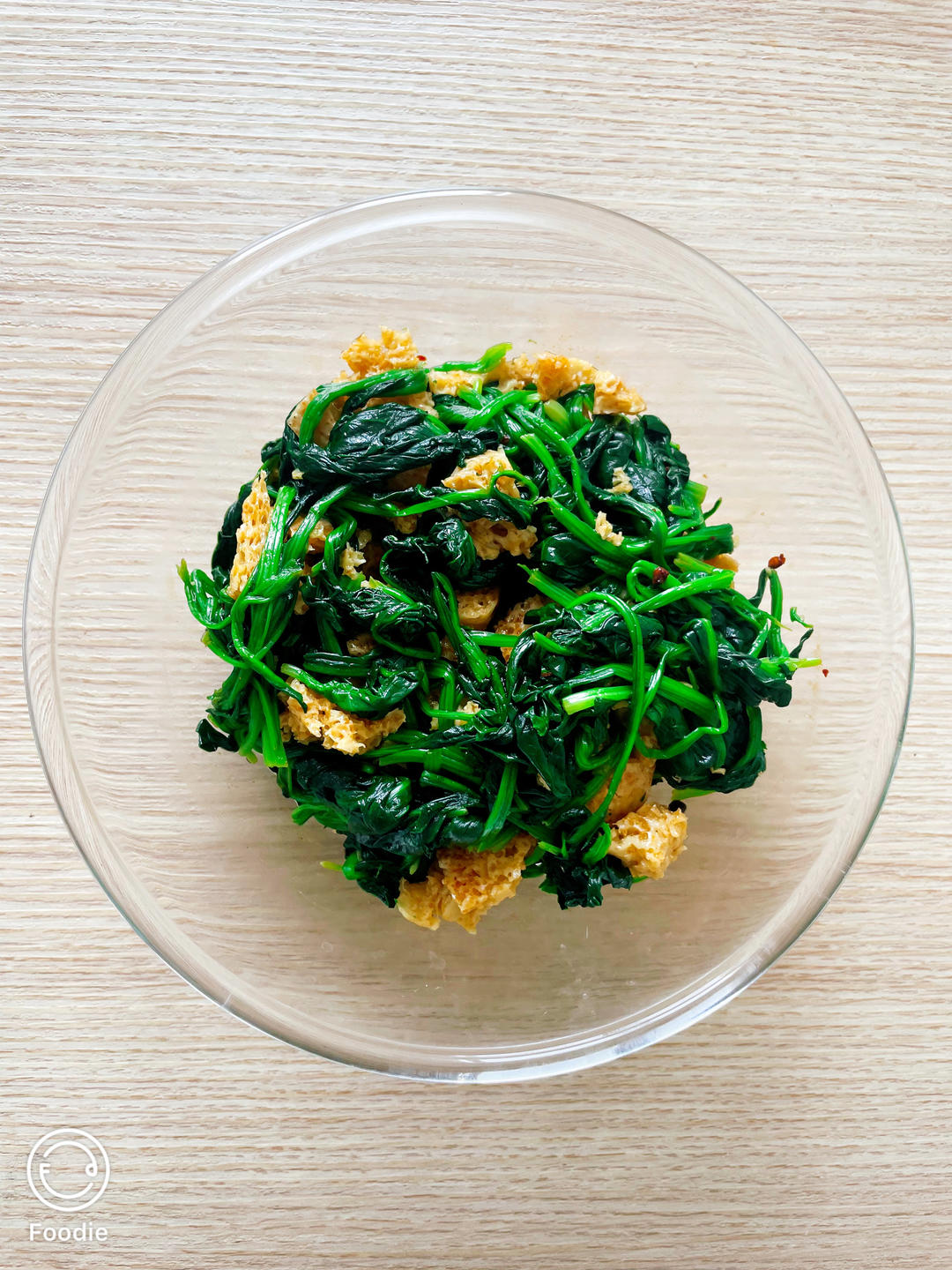菠菜面筋