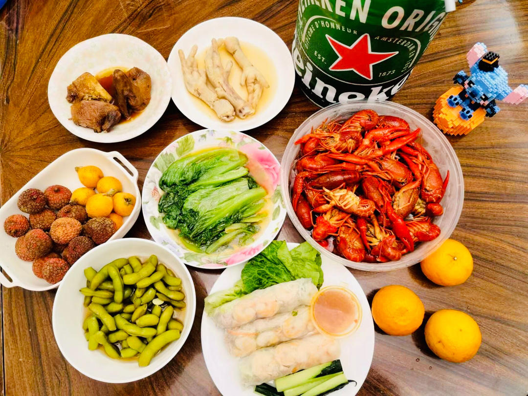 一日三餐唯有美食能让人安心居家