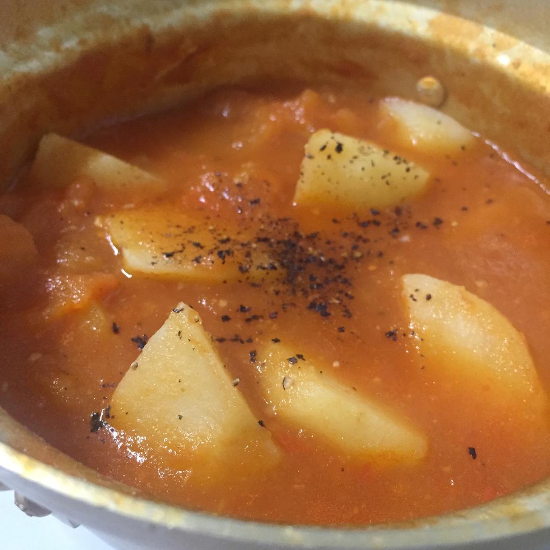 番茄土豆浓汤