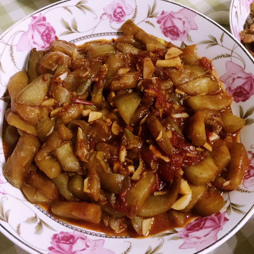 茄子炒西红柿