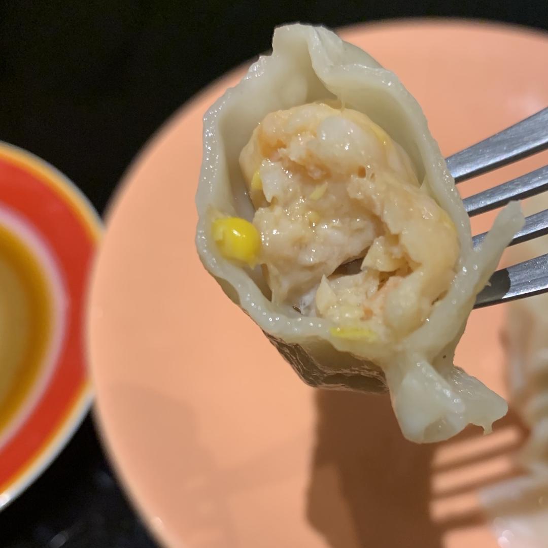 虾仁玉米猪肉饺子