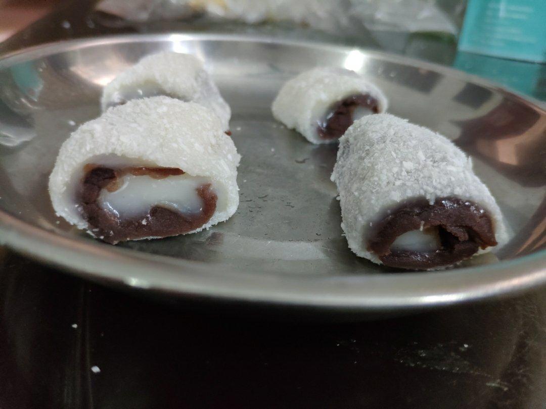 椰蓉豆沙糯米卷