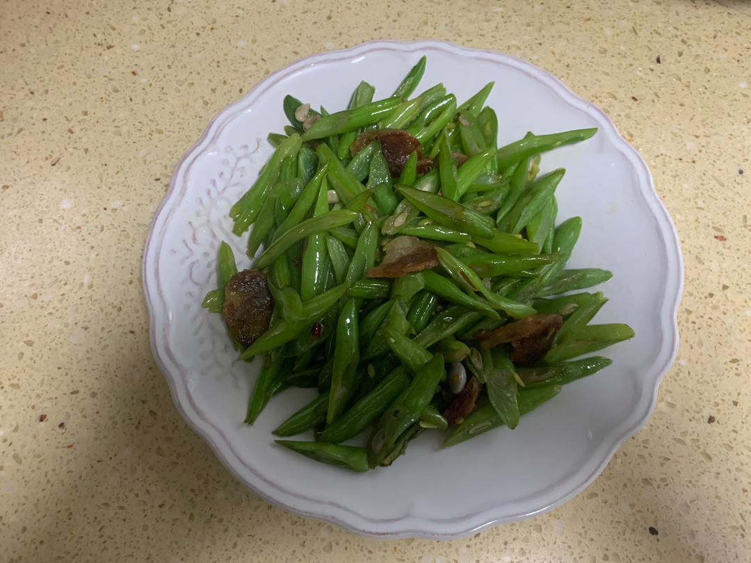 四季豆炒腊肉