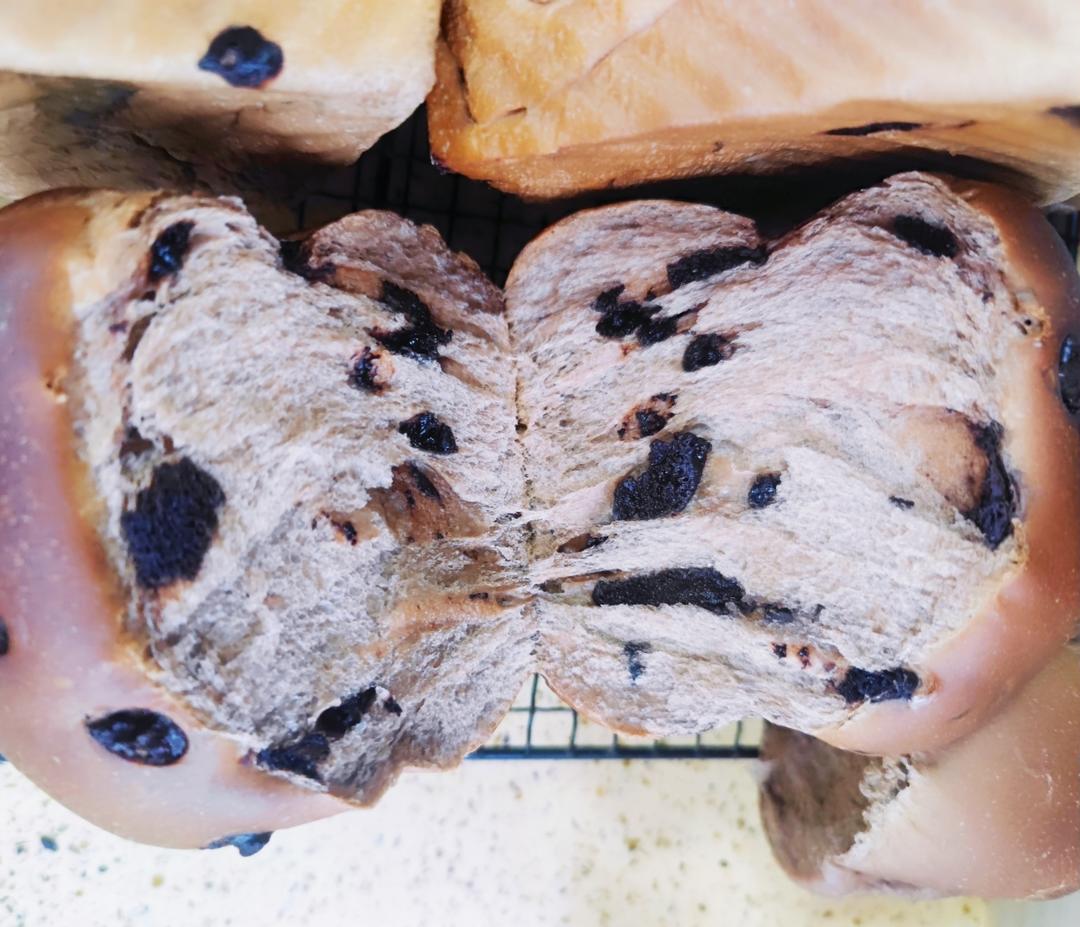 巧克力奶油吐司