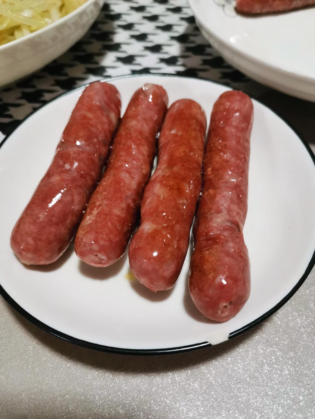 Q弹多汁的自制台式脆皮肠——绝对秒杀市售