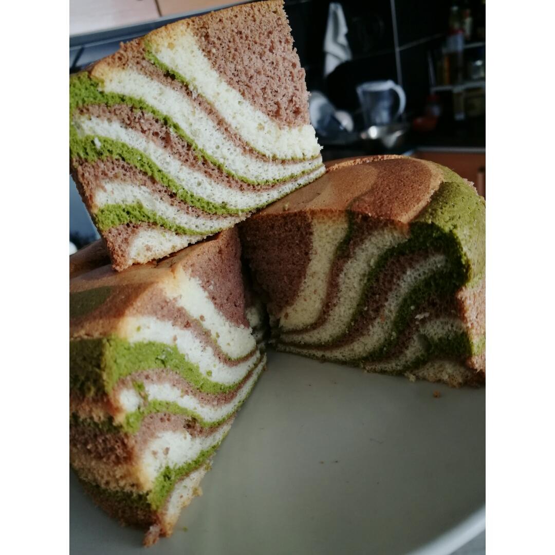 “老公”炫彩戚风蛋糕