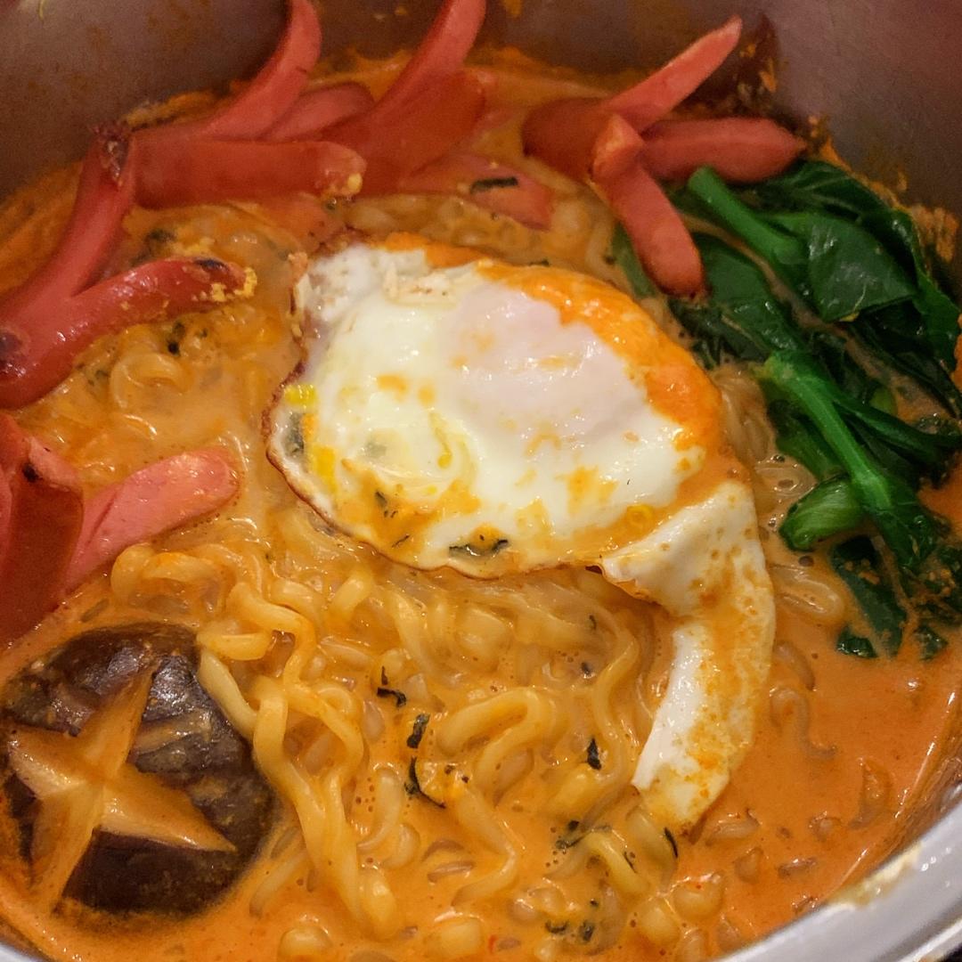 网红牛奶火鸡面