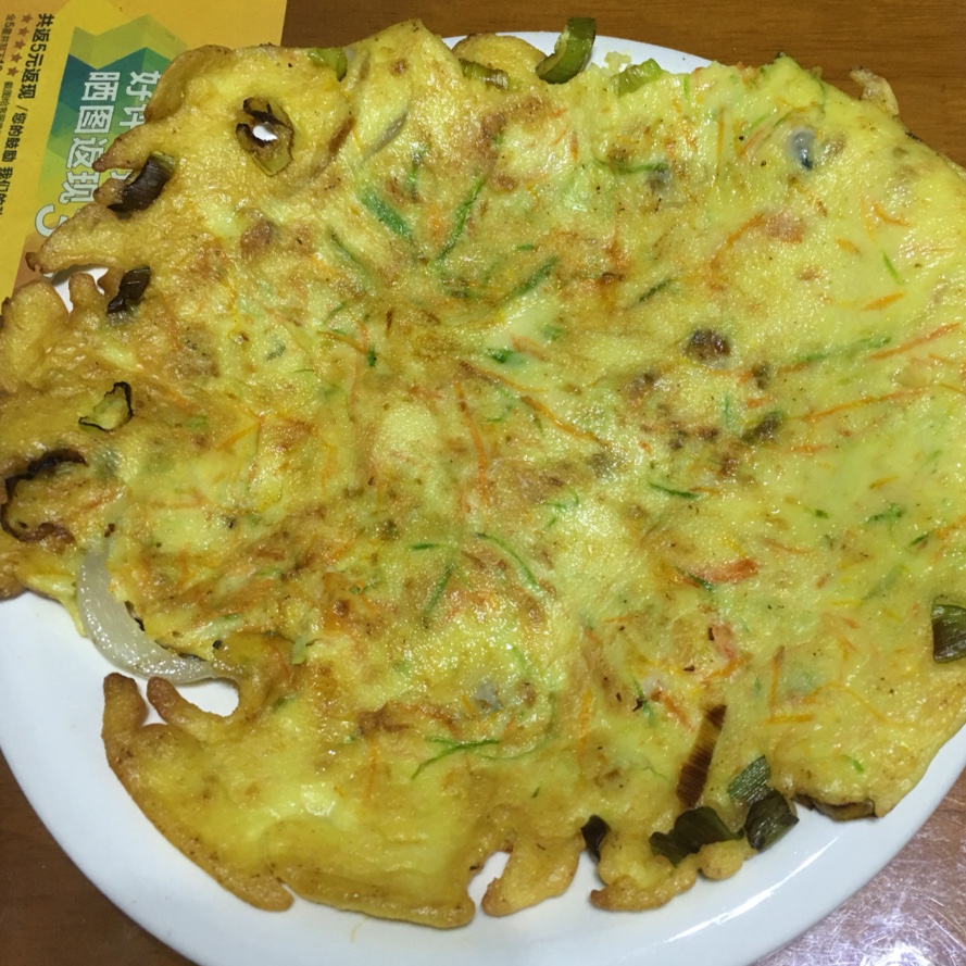 韩式海鲜饼