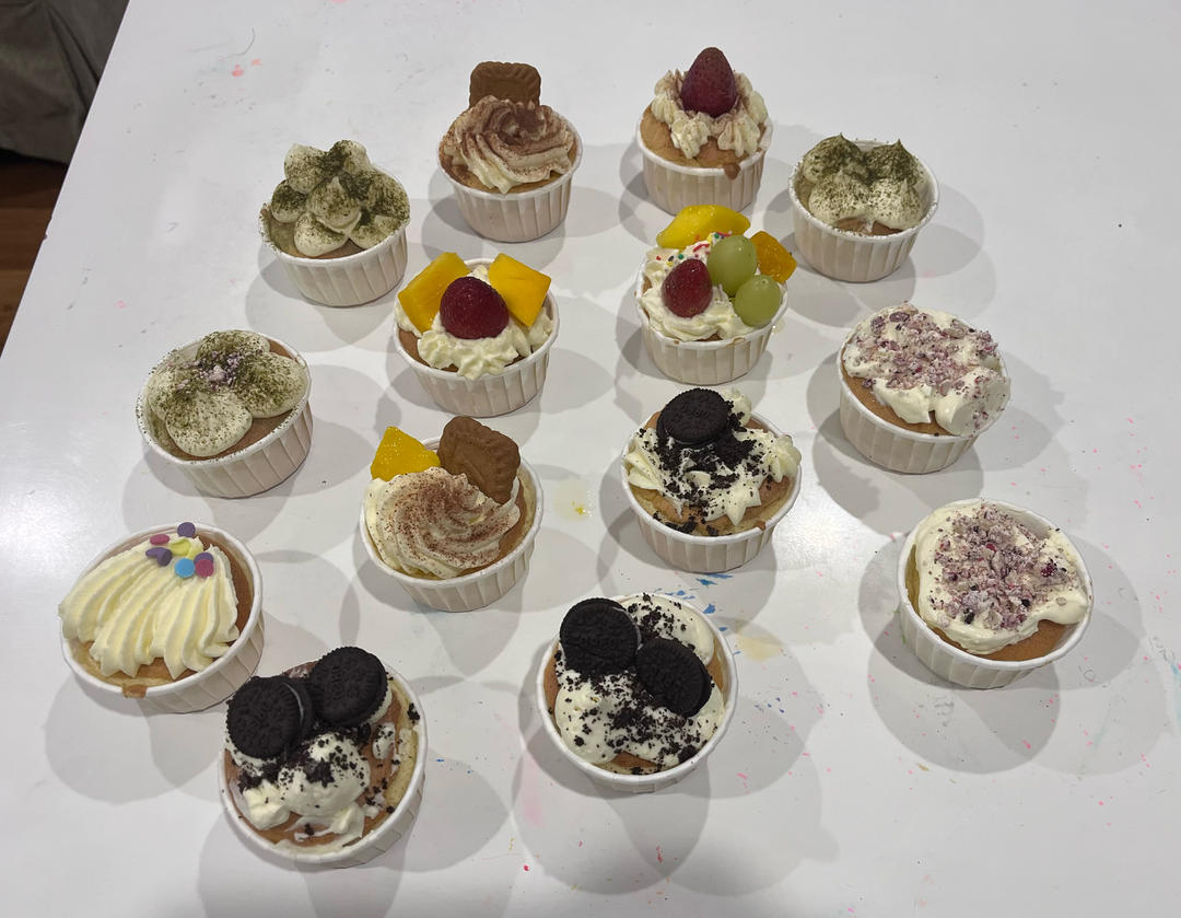 超级简单的纸杯蛋糕🧁