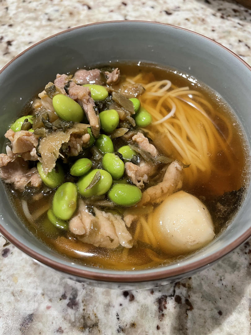 苏式素三鲜浇头面