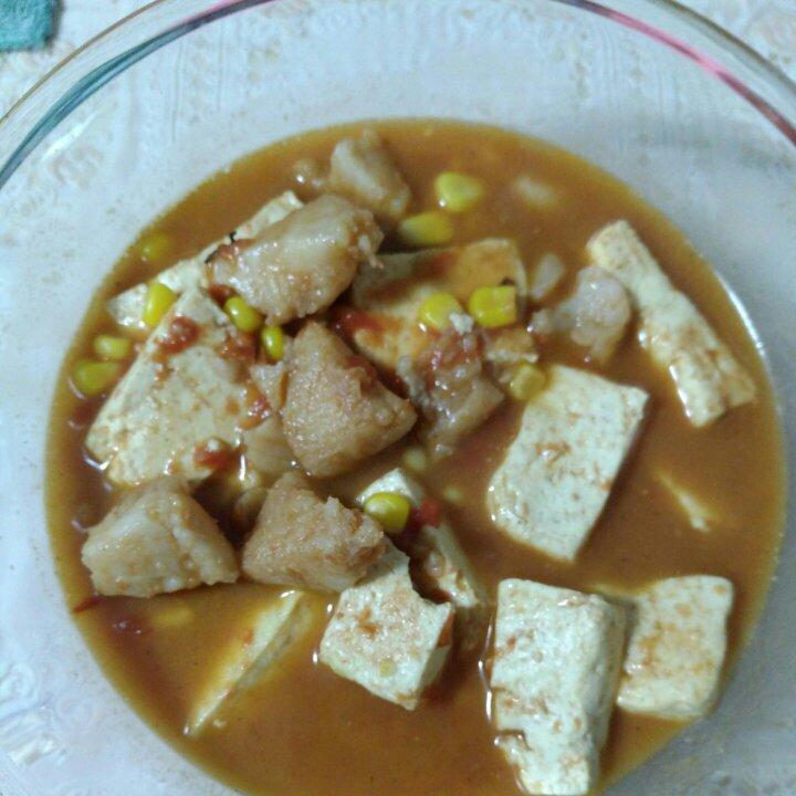 龙利鱼豆腐煲
