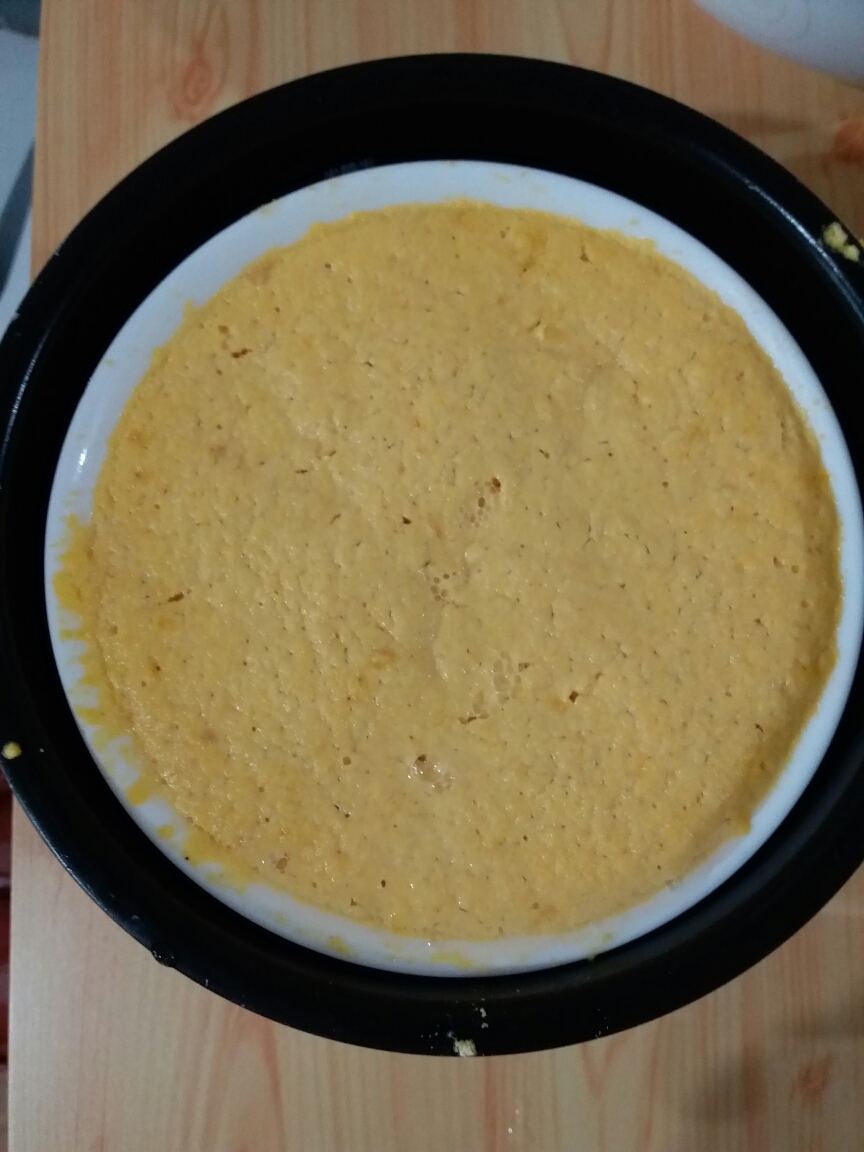 无油无糖100%纯玉米面发糕（零失败免烤版）的做法 步骤6