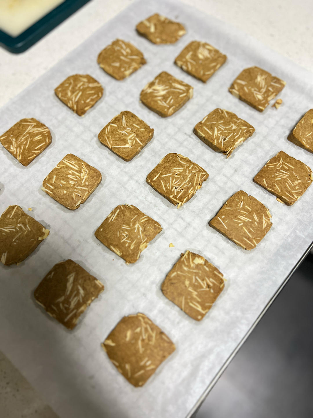 咖啡杏仁饼干