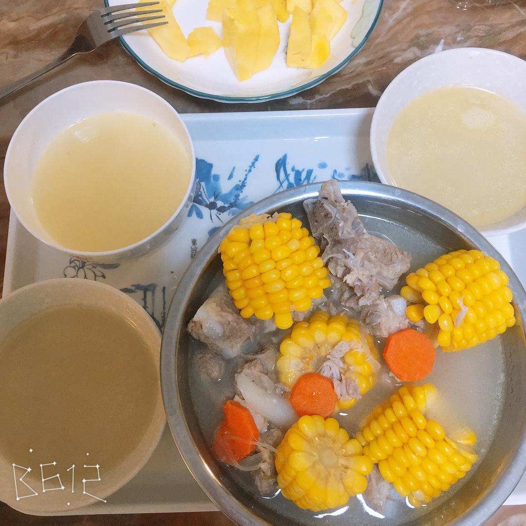 排骨玉米汤