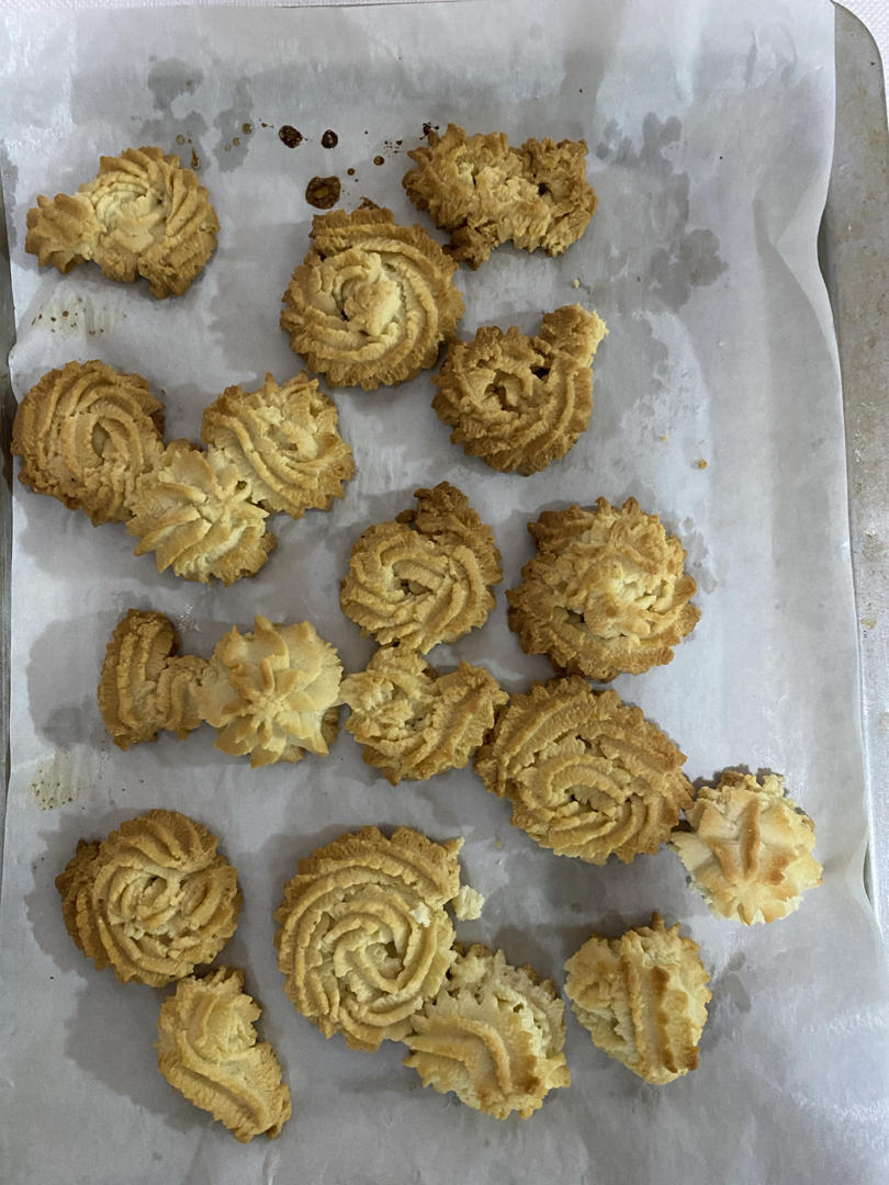 秒杀甜品店的黄油曲奇，做了你会爱上它～